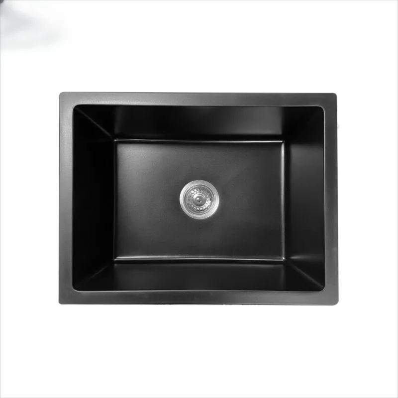 

Handcrafted Best Kitchen Sink Installation Single Bowl Black Quartz Stainless Steel Acrylic Square Durable Composite Granite