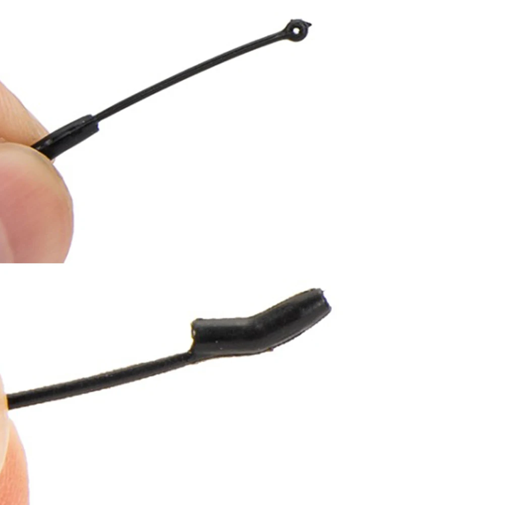 10 Stück Karpfenangeln D Rig Kickers Hakenlinie Aligner für Ronnie Rigs End Tackle
