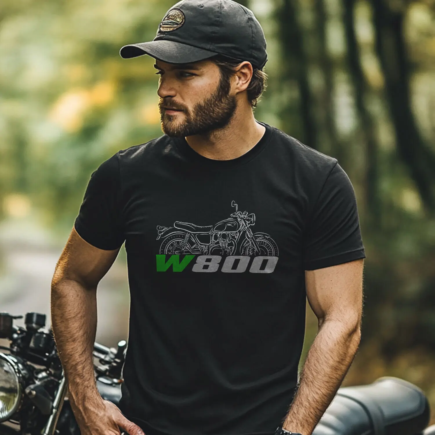 W800 2011-2024 - Motorcycle T-Shirt for Riders