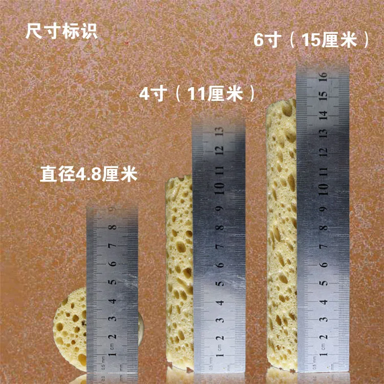 Huade Haojia 장식 4 "6" 인공 모조 해초 스폰지 롤러 브러시 패턴 스폰지 롤러 브러시, 아트 페인트 도구