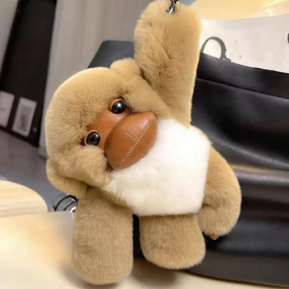 22cm Plush Monkey Doll Plush Toy Soft Cuddly Three-Dimensional Lucky Long Arm Monkey Doll Car Hanging Ornament Animal Plush Toy