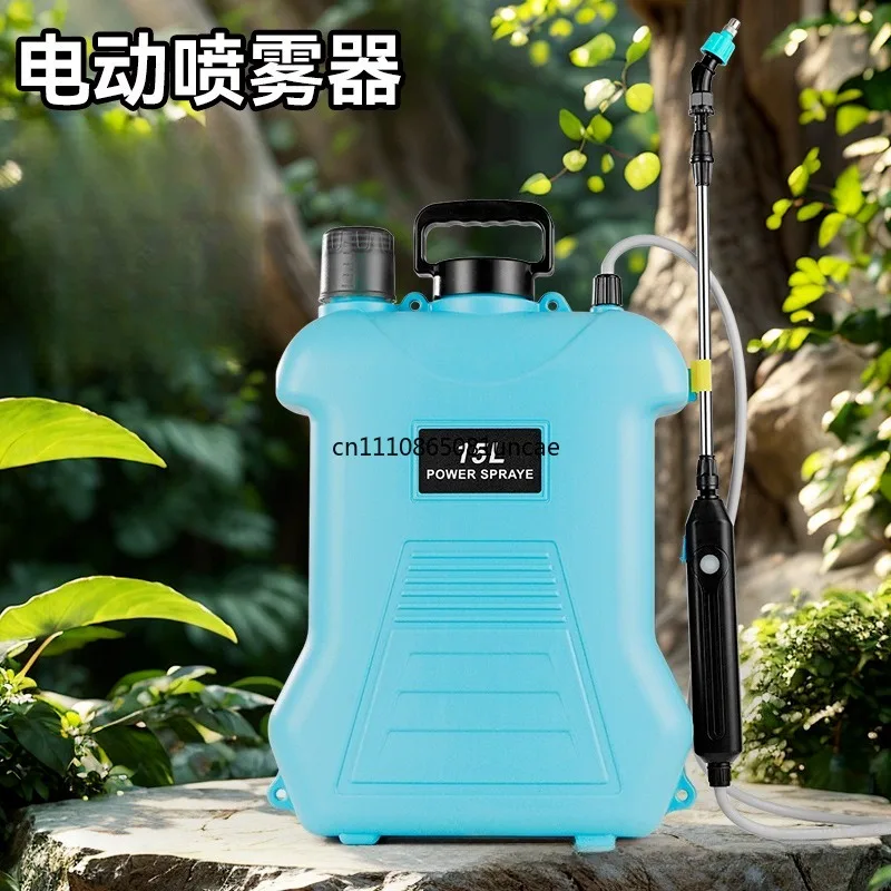 For 15L Backpack Electric Sprayer High Pressure Pesticide Fogger For Farm Disinfection Home Garden Watering Equipment