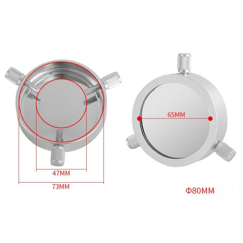 Angeleyes 80mm Universal Solar Film for Observing Solar Eclipses Bard Film Astronomical Telescope Accessories 47-73mm