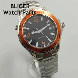 BLIGER 41mm Black Dial Sapphire Glass Luminous NH35A DG2813 MIYOTA 8215 PT5000 Automatic Movement Men's Watch