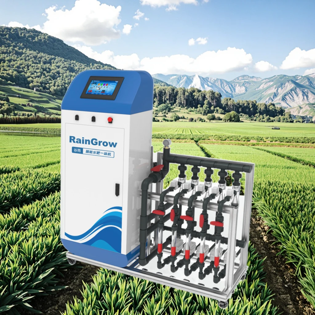 Automatic Intelligent Water Fertilizer Integrated Machine Farmland Irrigation System Agricultural Greenhouse Farm Irrigation