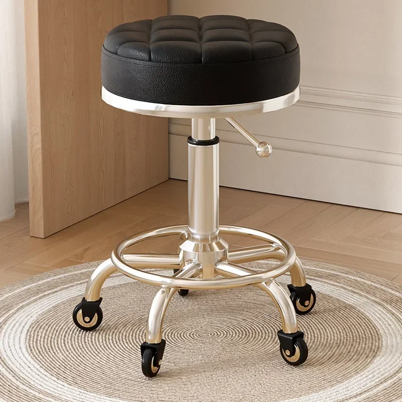 Lift swivel chair round stool hair manicure chair beauty stool