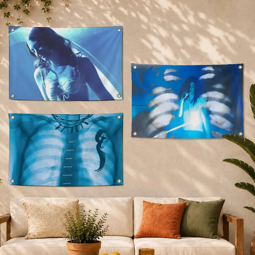 Singer L-Lorde Flags Decoration Outdoor Picnic Party Art Hanging Home Camping Party Banner Best Sellers