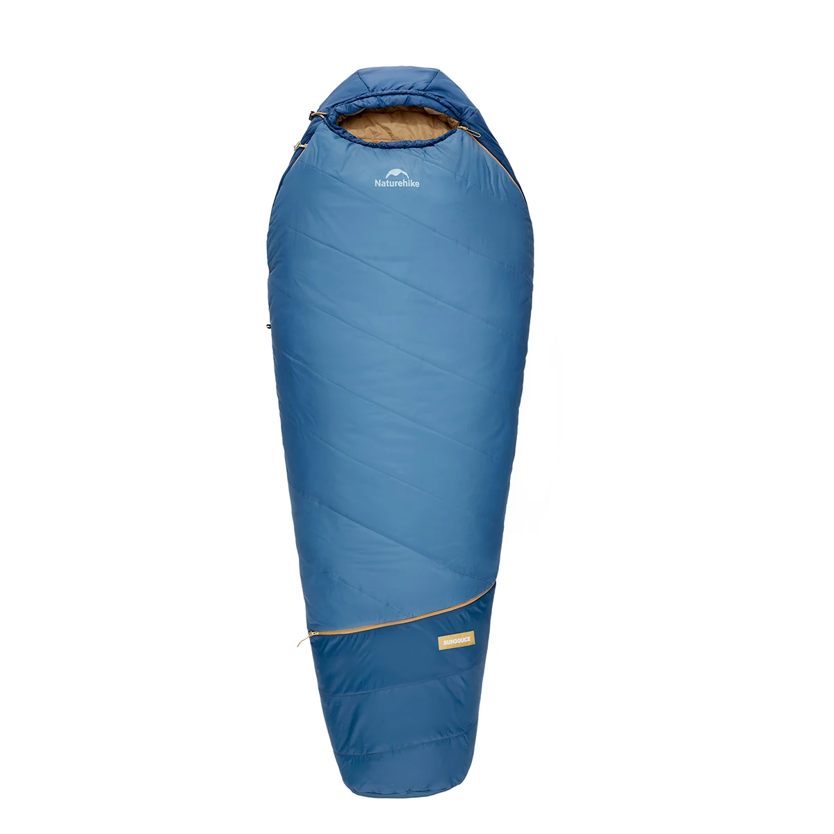 Naturehike Mujing Pro Mummy Sleeping Bag Portable Winter Camping Warm Thermal Machine Washable Cotton Sleeping Bag CNK2550WS044