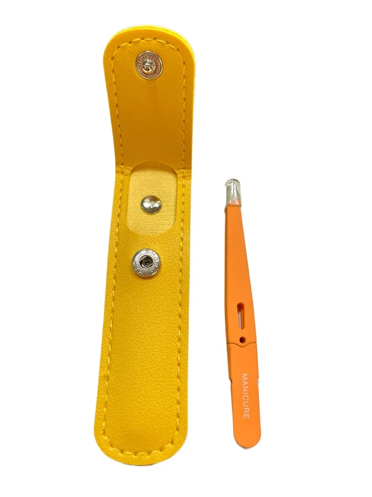 Augenbrauen Pinzette bunte Haare Schönheit feine Haare Puller Edelstahl schräg Augenbrauen Clips Entfernung Make-up-Tools – Detail 9