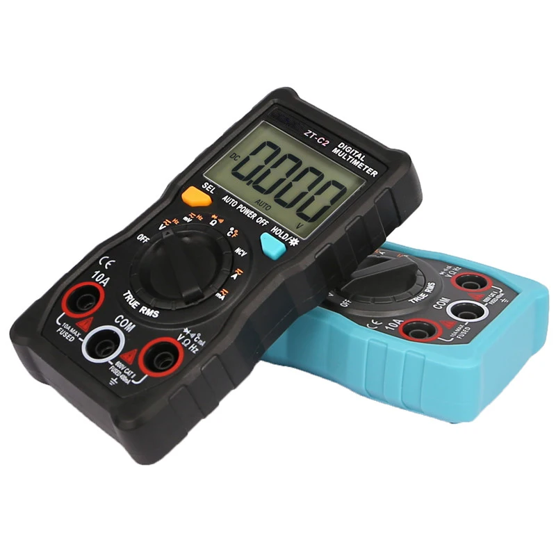 Digital Multimeter Temperature Auto-Ranging True-RMS intelligent NCV 4000 Counts AC/DC Voltage Current 40M Ohm