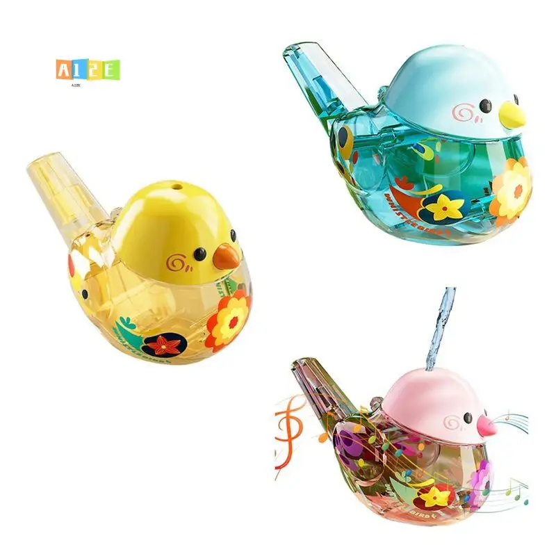 

A12E-Waterfowl Whistle, Warbler Whistle, Bird Water Whistle With Lanyard, Children's Bird Singing Waterfowl Whistle