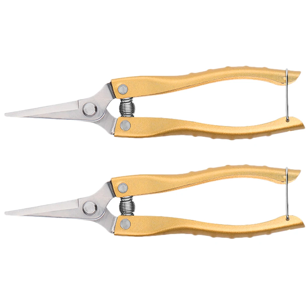 

Stainless Steel Pruning Shears Garden Clippers Ergonomic Non Handle Rust Resistant Gardening Hand for Trimming