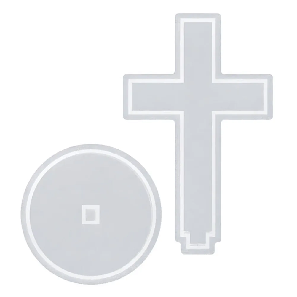 

Большая силиконовая форма для эпоксидной смолы DIY: основание для креста, сделанного своими руками, для домашнего декора