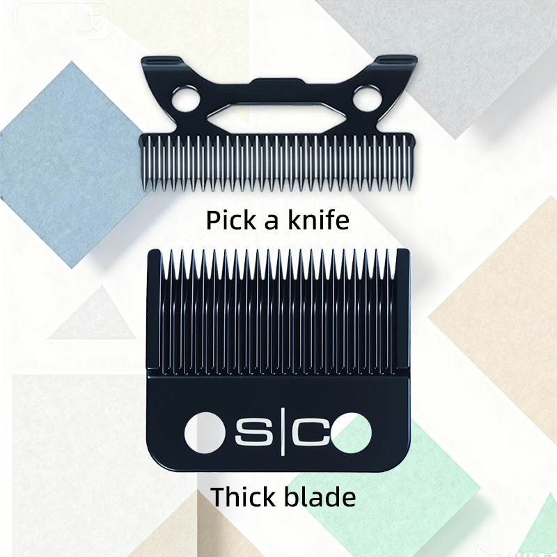 Lâminas SC Phantom Lâminas para Madeshow BRD/Gamma/SC/JRL KM-90-4 Profissional são comuns para todas as máquinas de cortar cabelo profissionais