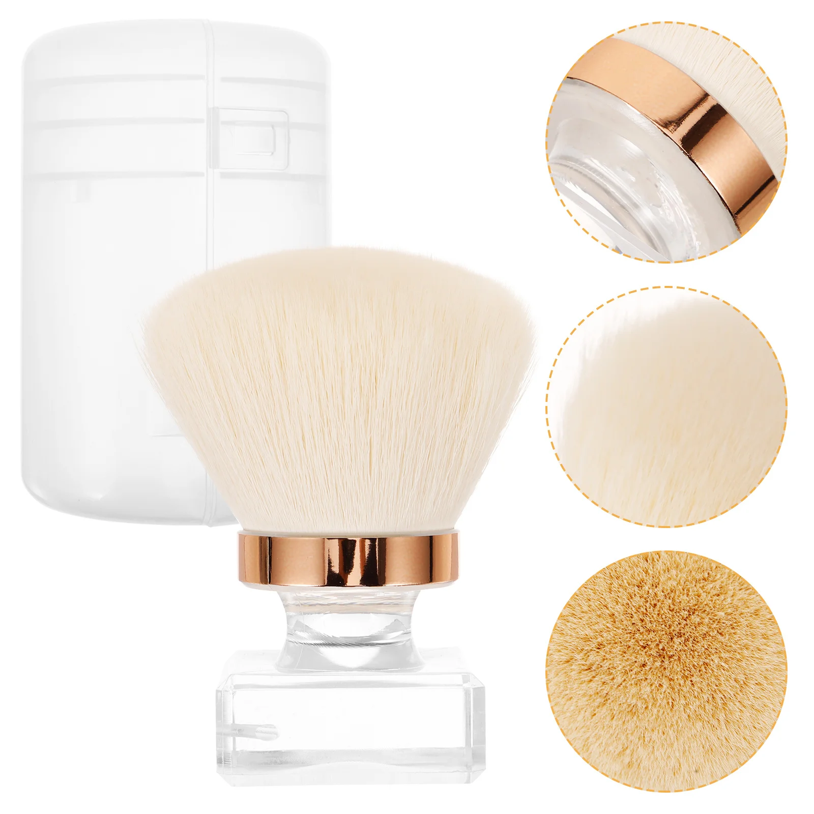 

Mini Nail Duster Brush Lightweight Design for Effective Grime Removal Compact Handle Scrubber Ideal for Travel Home Nail Art