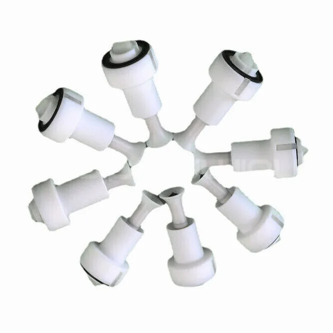 

Hi-Q 8 шт. электростатическое порошковое покрытие круглое сопло для распылителя GEMA PG1