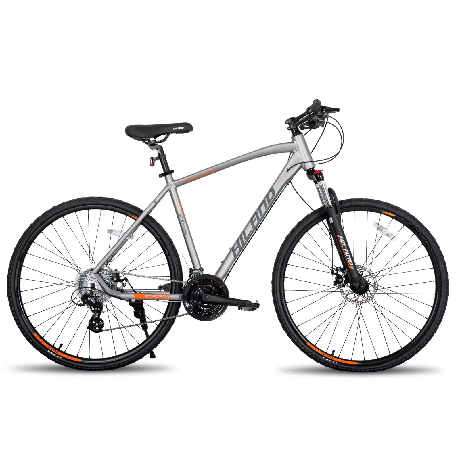 JOYKIE HILAND 24 Speed 28 Inch Aluminum Alloy Frame with Disc Brake City Bike