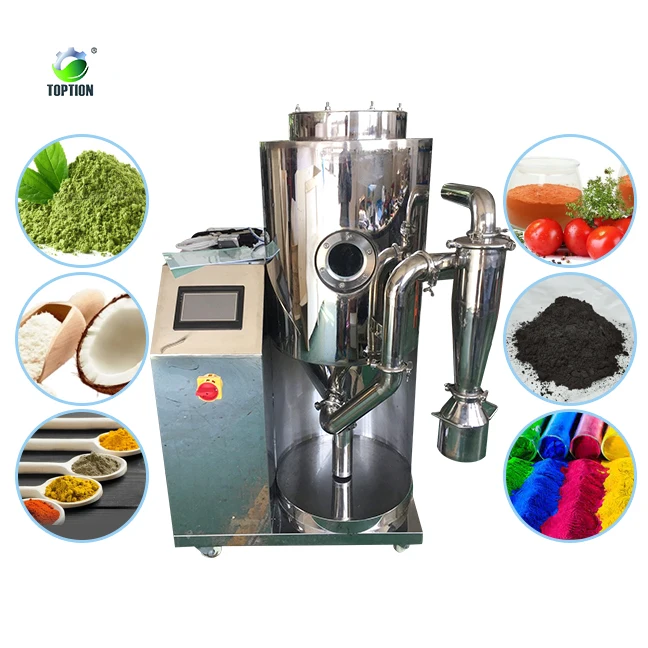 Laboratory Mini Spray Dryer Price Chemical Liquid Small Milk and Whey Protein Powder Spray Drying