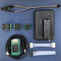 V12.57 XGecu T56 Programmer 56 Pin Drivers Support 37100+ ICs for PIC/NAND Flash/EMMC TSOP48/TSOP56/BGA+4 adapters+soic8 clip