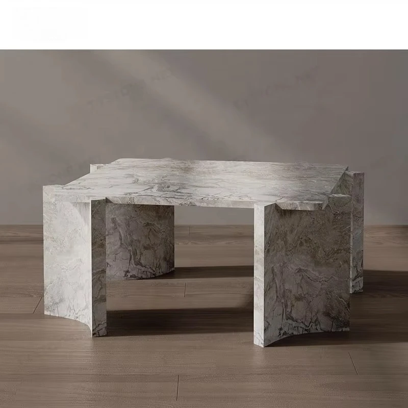 

Tostone Elegant Design Side Table Mystery Gray For Luxurious Living Room Apartment Villas Hotel Decor