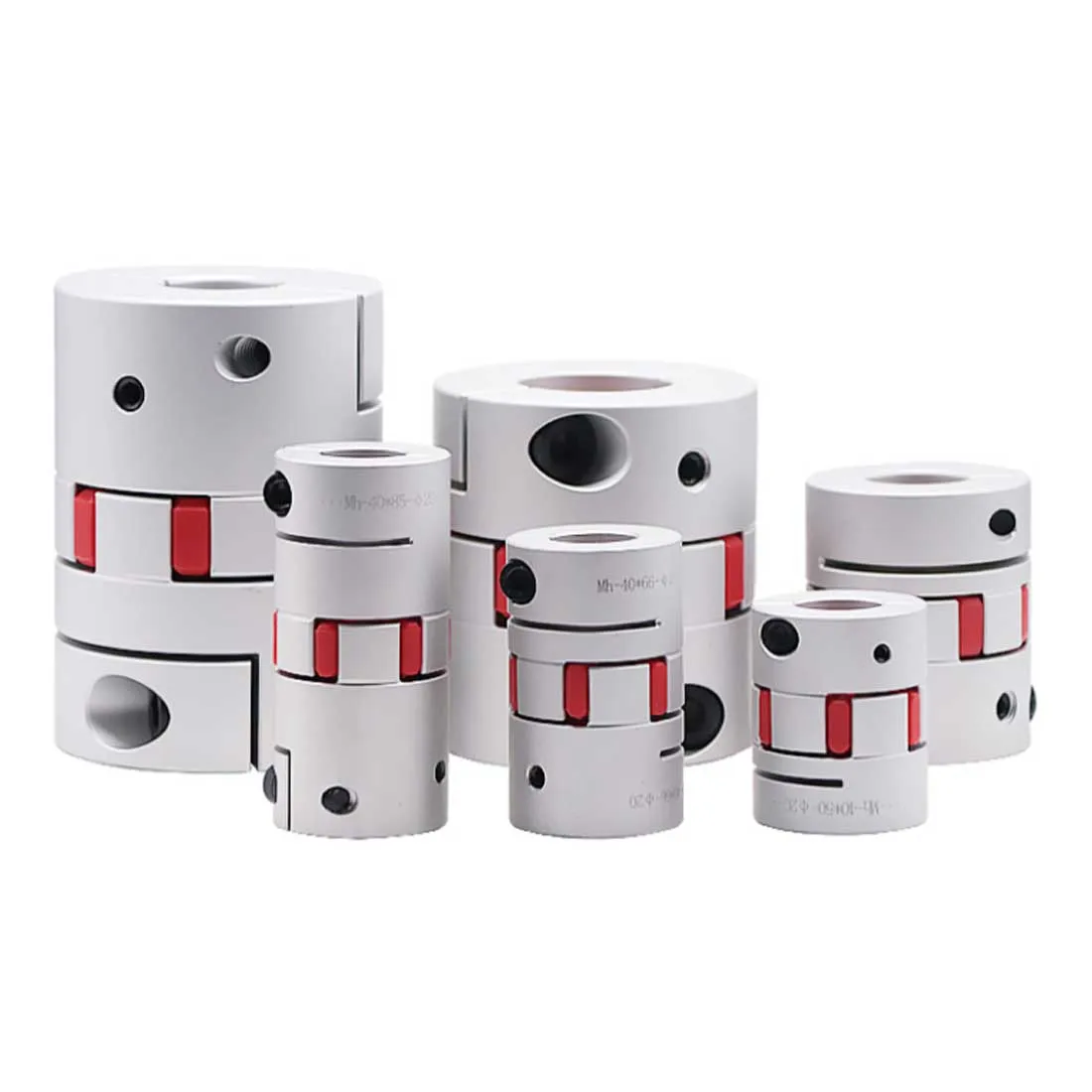 Flexible Shaft Coupler D35L60 3Jaw Plum Blossom Coupling Stepper Motor Connector for 3D Printer Parts Engraving ID7/8/9/10mm