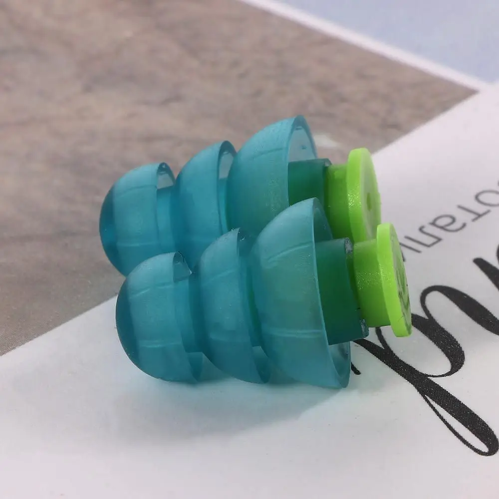 Motorcycles Noise Reduction Reusable Hearing Protection Ear Plugs Silicone Noise Cancelling