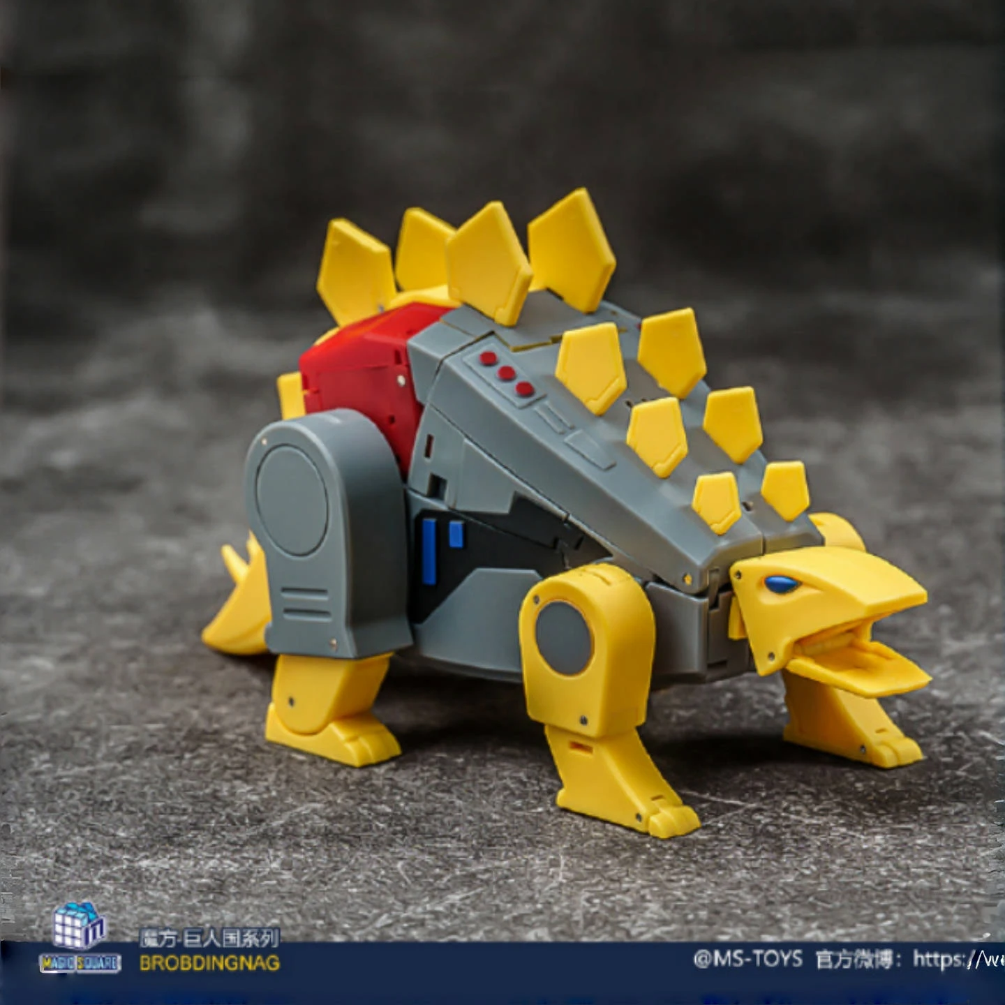 【IN VOORRAAD】Magic Square MS TOYS MS-B59 MSB59 Snarl Stegosaurus Action Figure Speelgoed Cadeau