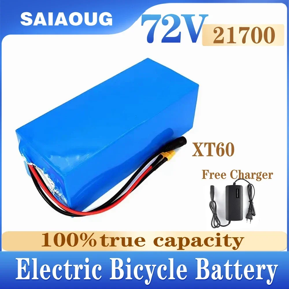 

300W-3000W New 72V 50Ah battery Lithium Battery Pack 84V 60Ah Electric Bicycle Scooter Motorcycle BMS High Power Battery+Charger