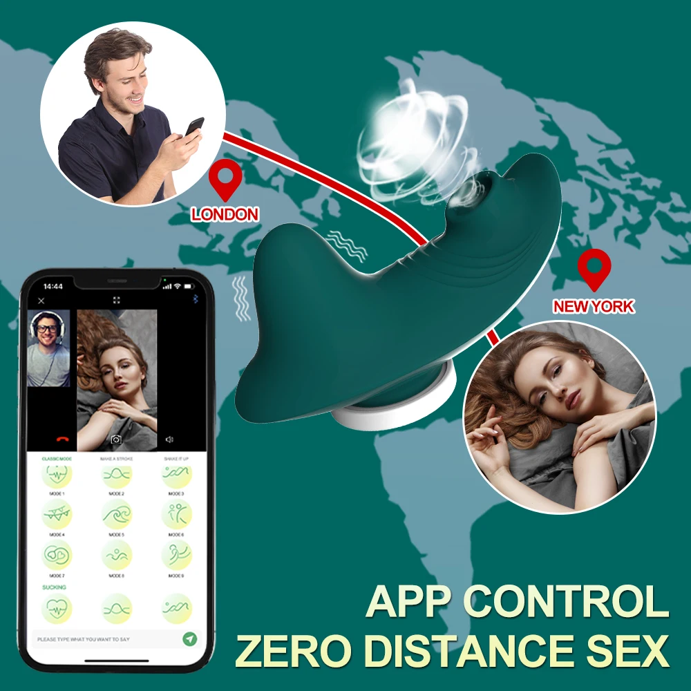 App Bluetooth Vibrator For Women Remote Control Mini Clitoris Sucker Small Vibro On Sexy Panties Clit Stimulator Adults Sex Toys