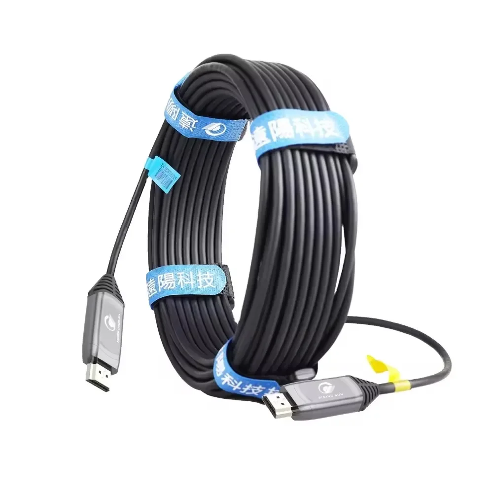 China Suppliers Wholesale Price High Quality 4K HDMI Fiber Optical Display Cable 100m HD Video AOC HDMI Cable