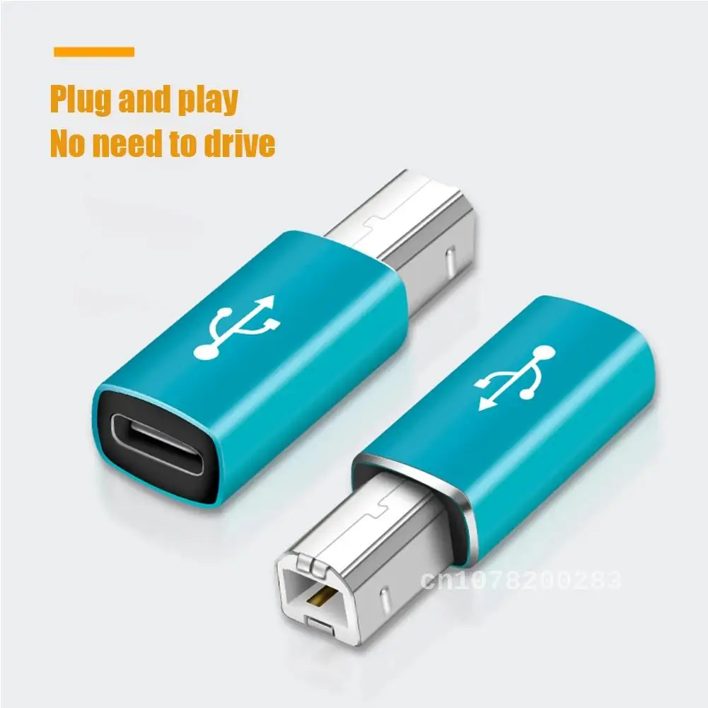 

USB C Type C Female Socket to USB B 2.0 MIDI Male plug Connector USB C OTG Adapter For Printer Piano Electronic Drum