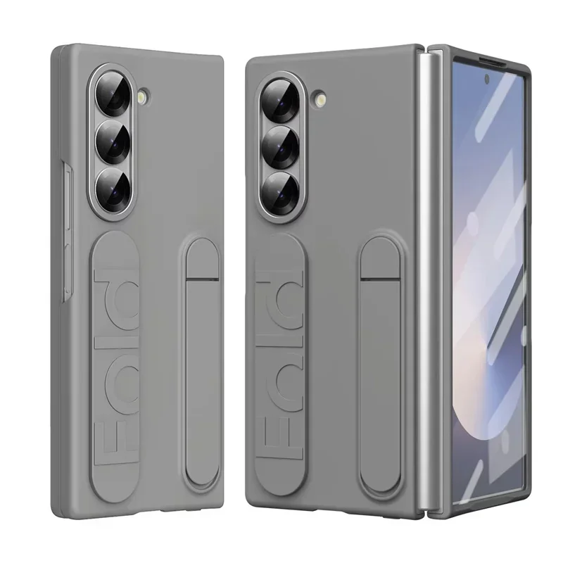 Luxury Original Wristband Kickstand Phone Case For Samsung Galaxy Z Fold 7 6 4 5 3 Full-Pack Screen Film Anti-Drop Protect Cover view 3