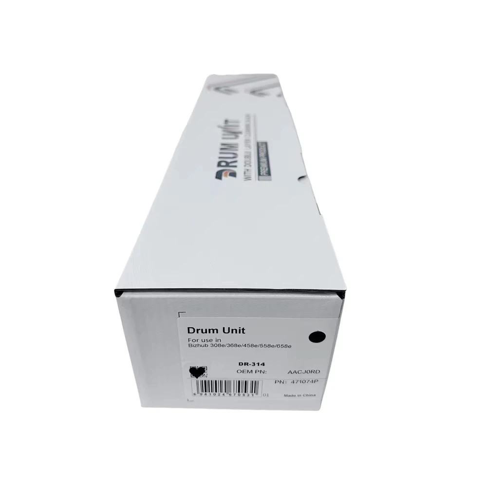 

DR314 Long Life CET Black Drum Unit for Konica Minolta Bizhub 308e 368e 458e 558e 658e DR-314 AACJ0RD CET471074 150K Pages