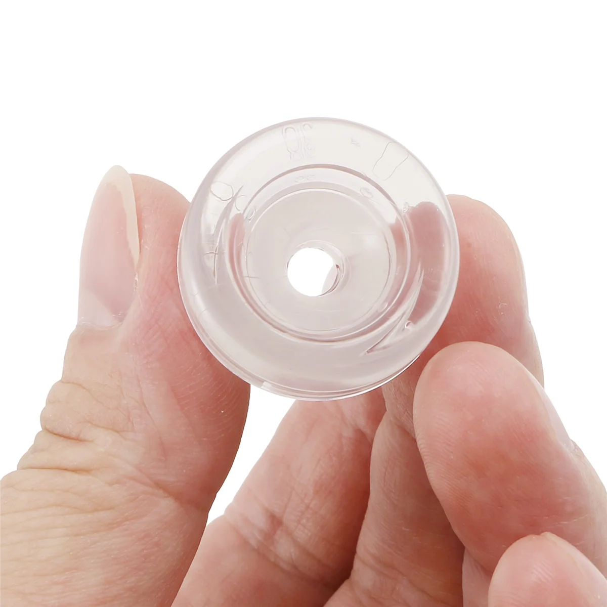 FLLF ABS Trompet Mondstuk Meg 3C Maat voor Bach Beginner Muzikale Trompet Accessoires Onderdelen of Vinger Sporter, Wit