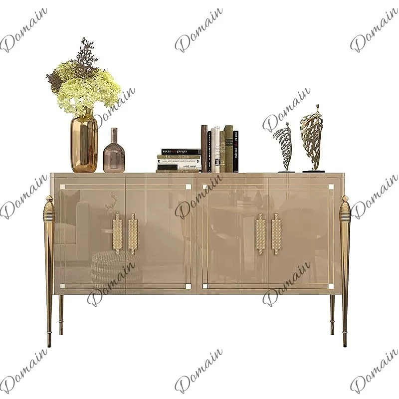 Modern Simple Light Luxury Entryway Storage Cabinet, Hallway Divider, Living Room Sideboard