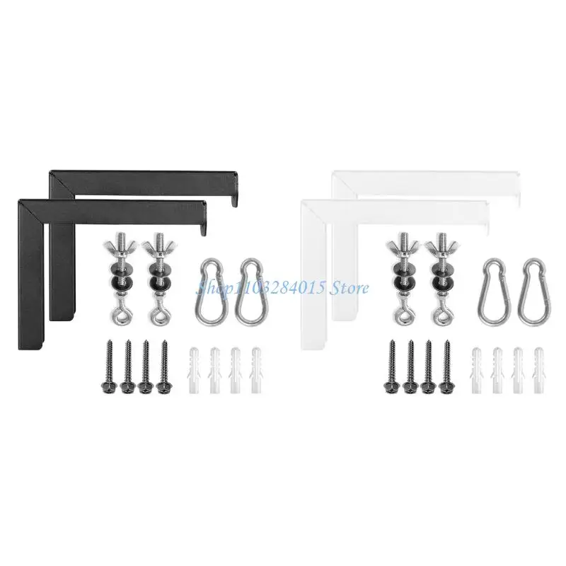 

R6FF Universal Projectors Screen Hanging Brackets L Hooks for Home Theater