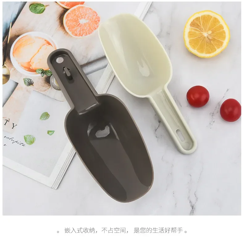 Plastic Ice Shovel Flour Shovel Rice Shovel Melon Seed Shovel Feed Shovel Multipurpose Plastic Spatula Household Spatula Tool