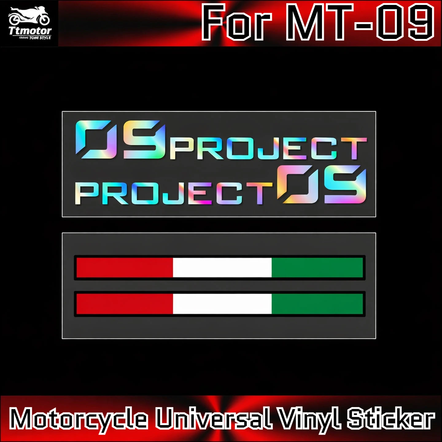 

For MT-09 MT09 MT 09 decal stickers Motorcycle Universal Vinyl Sticker decals Waterproof Personality Decal