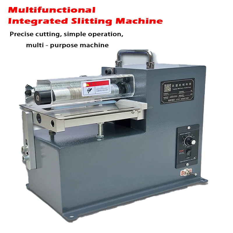 YM-120 Leather Strap Cutting Machine Single Head Double HeadAutomatic Slitting Machine Straight Cutting Machine Cutting 0-130MM
