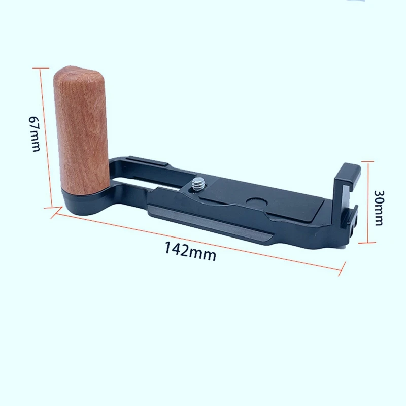 Новая L-образная ручка камеры для камеры Fuji X-100VI, L-образный кронштейн, встроенная быстросъемная пластина, защитный инструмент для фотосъемки