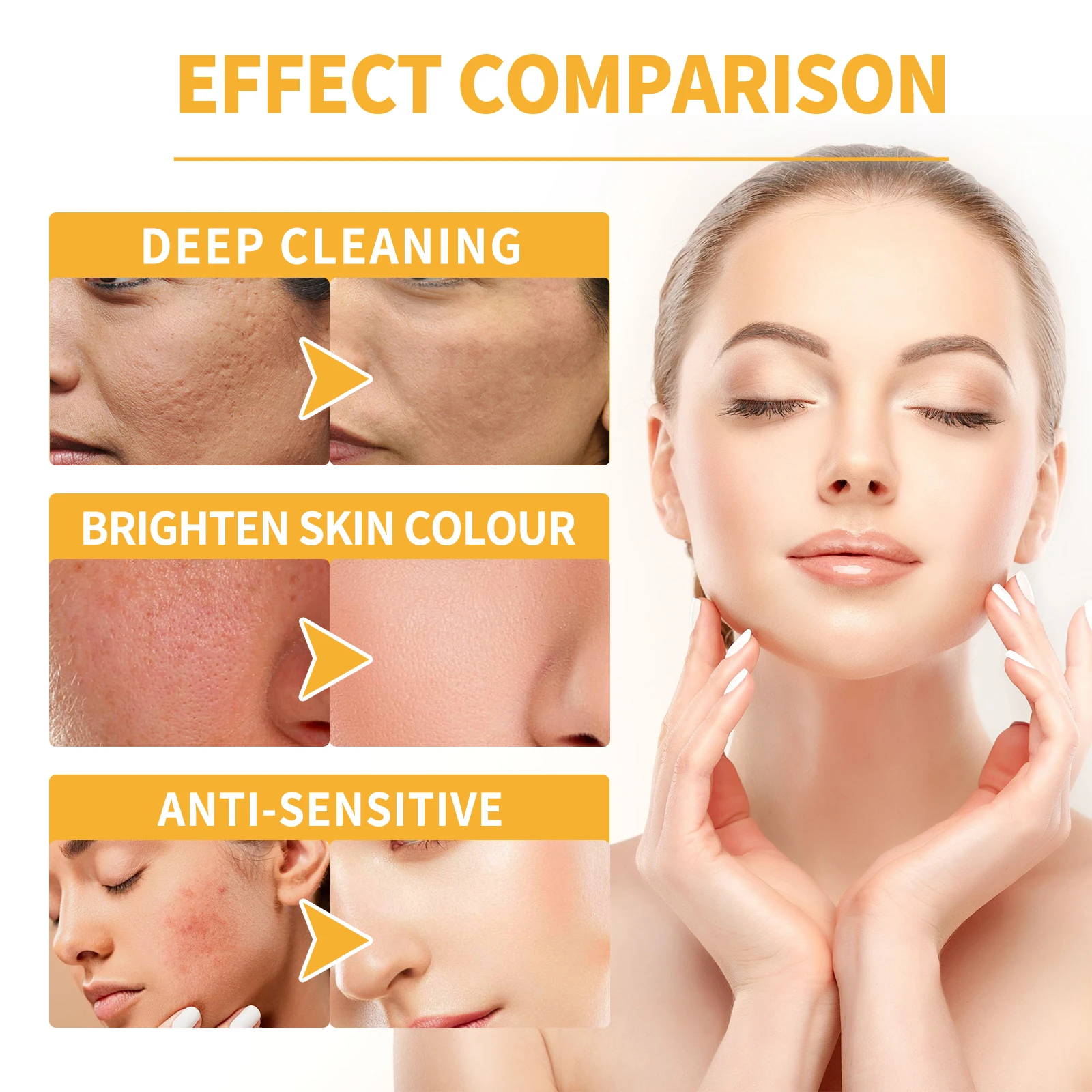 Honey Peel-off Mask Deep Pore Cleansing Remove Blackheads & Absorb Impurities Purify Skin Exfoliate Facial Skin Smear Type Mask