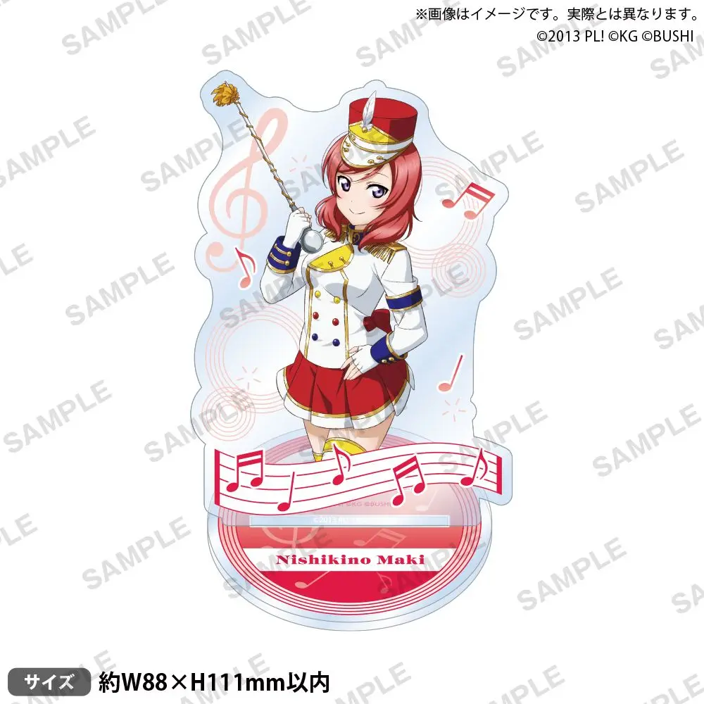 Japan Bushiroad Goods Lovelive Muse S Musical Instrument Acrylic Standing Sign