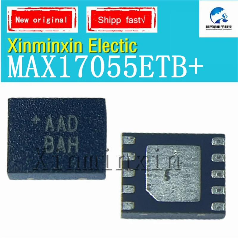 1PCS/LOT MAX17055ETB+ TDFN-10 MAX17055ETB MAX17055 IC Chip New Original In Stock