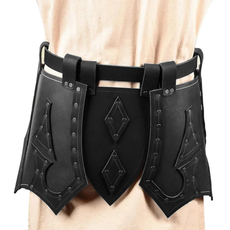 Medieval Steampunk Belt Viking Warrior Gladiator Faulds Tassets Ranger Barbarian Leg Hip Protection Vintage Norman Cosplay Armor