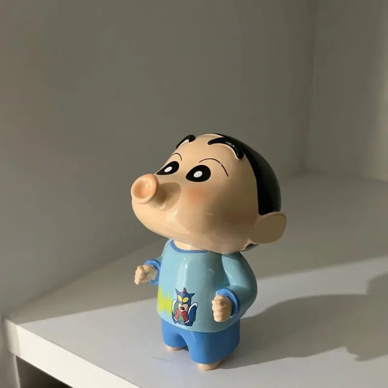 Anime Crayon Shin-chan Figure Cartoon Pouting Shin Chan Ornaments Cute Child Toy Kawaii Q Version Doll Ornaments Gift Collect