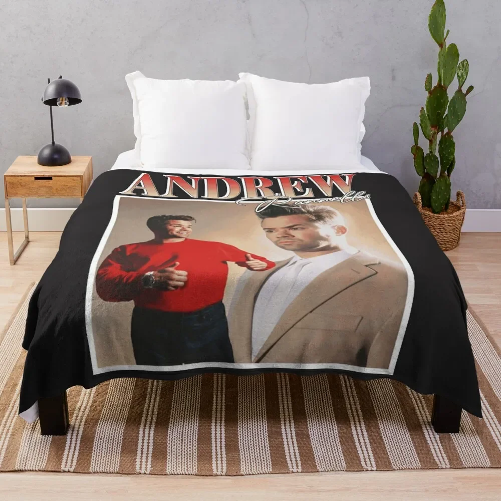 

Andrew Rannells Throw Blanket halloween Soft Beds christmas decoration Weighted Blankets