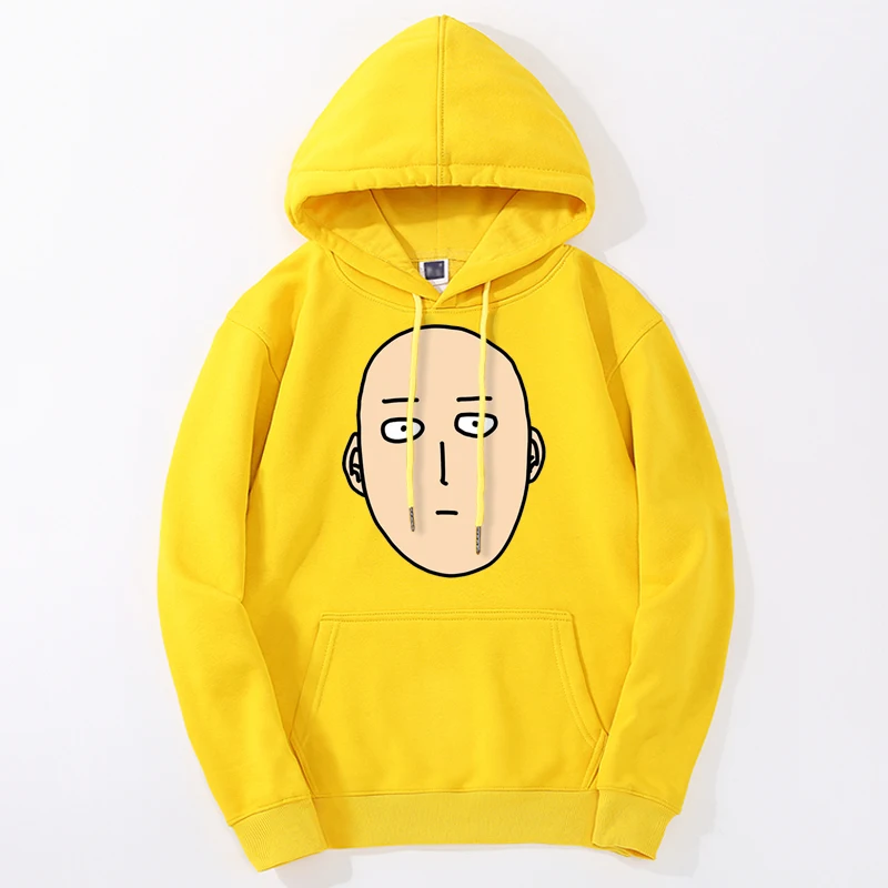 

One Punch Man Anime Hoodies Spring Autumn Fleece Tracksuit Male Sportswear Clothes Casual Women Pullover Warm Sweatshirt Hoody