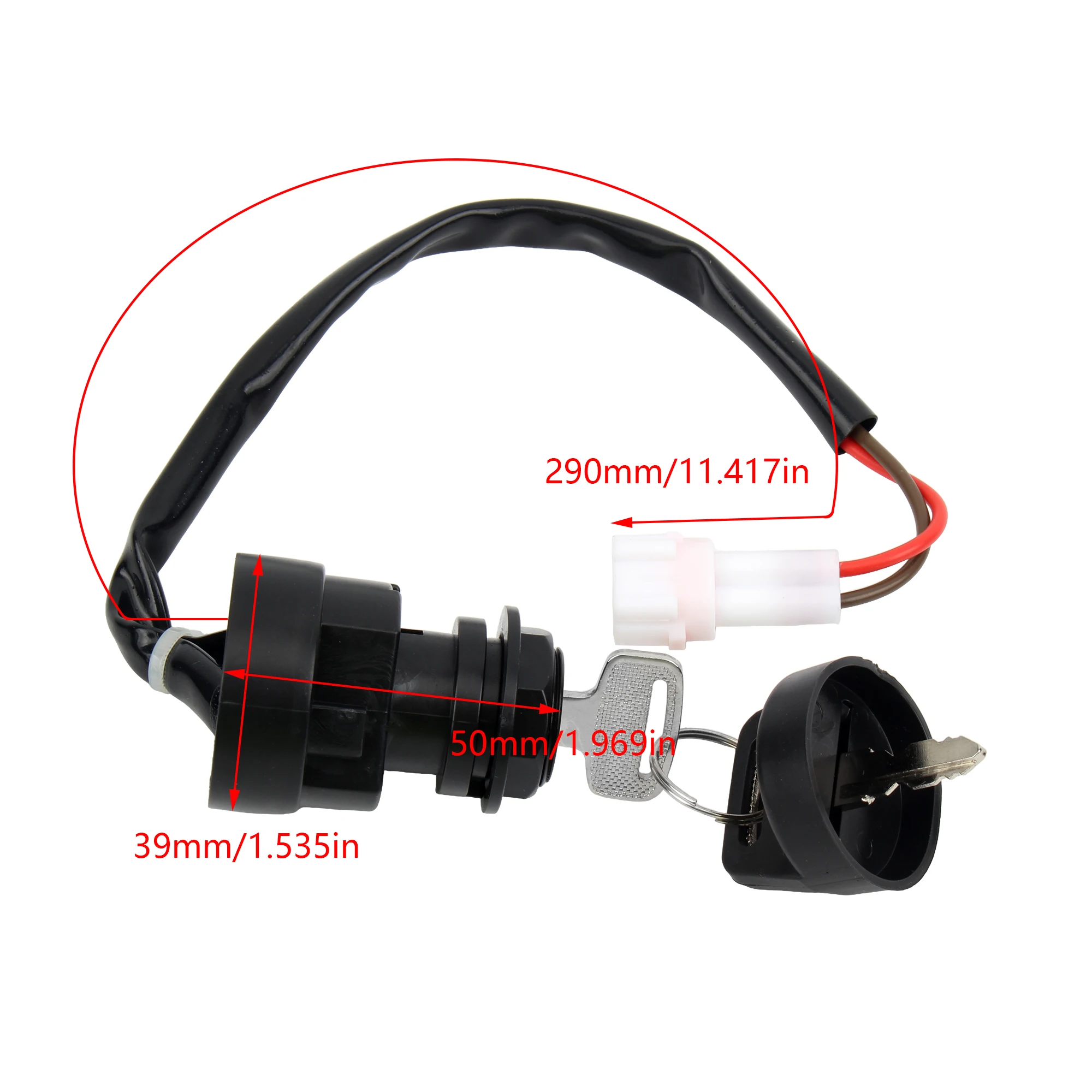 For Yamaha Motorcycle Motorbike Ignition Key Switch For YAMAHA RAPTOR 350 660 700 YFM350 YFM660 YFM700 2001-2013