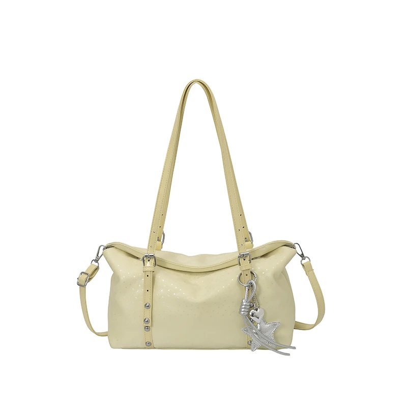 Classic Paris Chic Diaper Bag For Women Minimalist Luxury Leather Tote Elegant Simple Designer Large Capacity