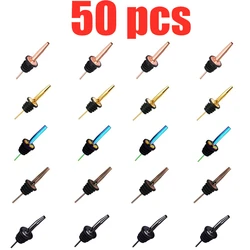 50pcs Stainless Steel Wine Bottle Stopper Hot-sale Bar Supplies Bottle Spout Pourer Silver/Copper/Gold